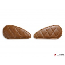 LUIMOTO TANK LEAF DIAMOND Tank Pads for the Triumph Bonneville, Thruxton, and Scrambler